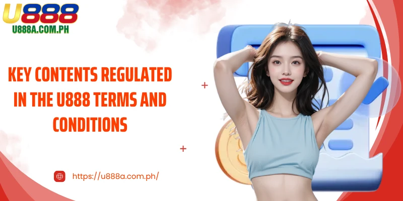 Key contents regulated in the U888 terms and conditions